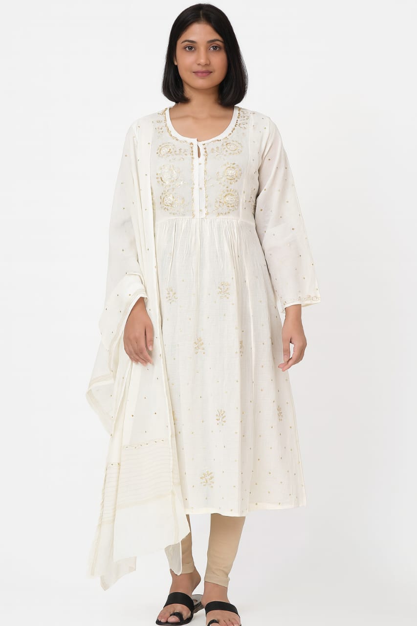 Premium Embroidered Kurti