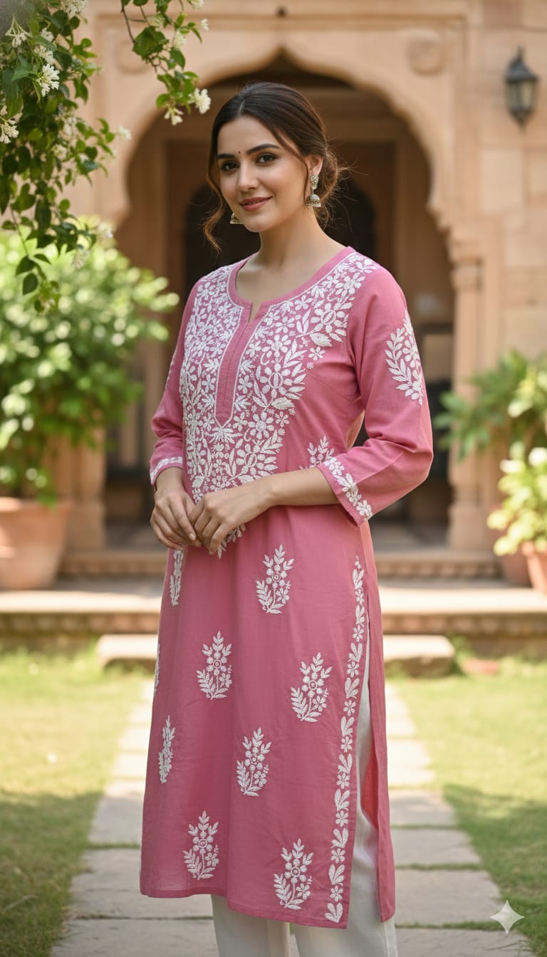 Modal Daisy long kurti🌺