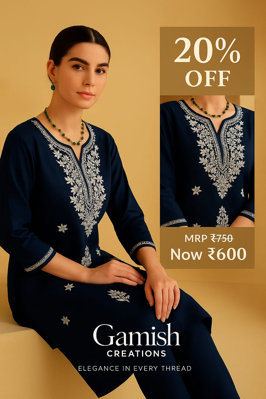 Rayon Computer Kurti